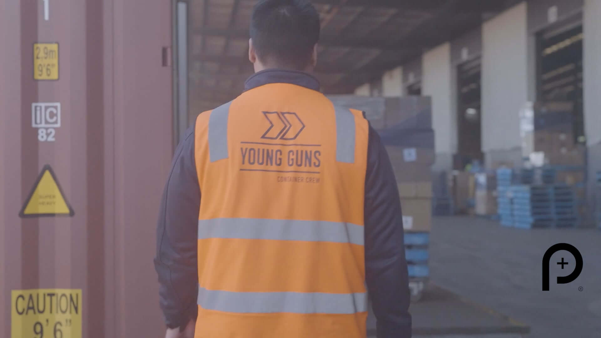 man wearing safety vest