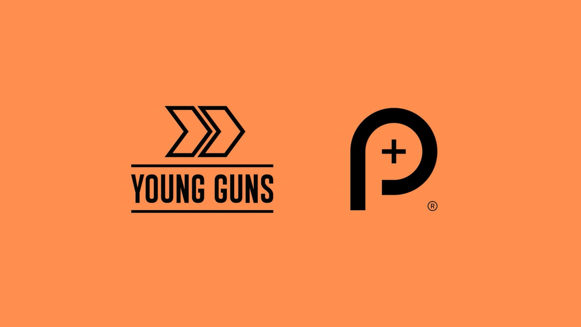 young guns and pq logos
